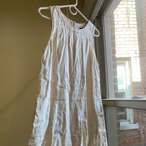 J Crew Linen shift dress